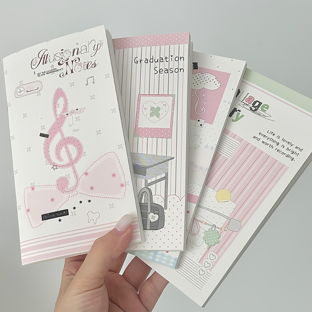 สมุดโน้ตดนตรีพกพาสไตล์เกาหลี A - Blank Sheet Music Notebook บทวิจารณ์และราคา