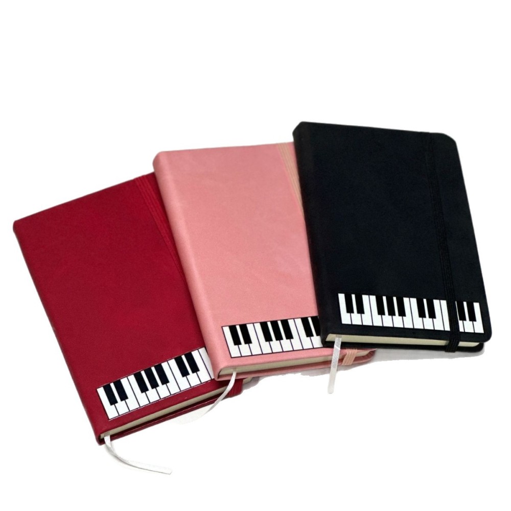 สมุดบันทึกธีมดนตรี สไตล์เปียโน - Blank Sheet Music Notebook บทวิจารณ์และราคา