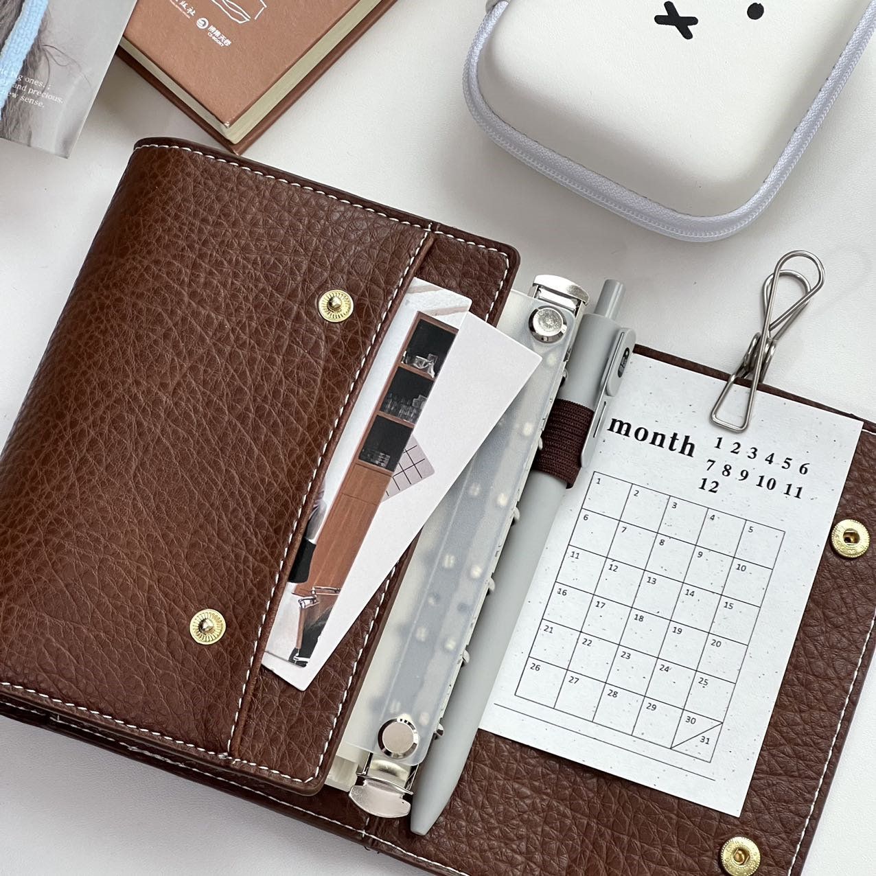 สมุดบันทึกแบบสามพับ ขนาดเดียว  - Vintage Leather Journal Notebook บทวิจารณ์และราคา
